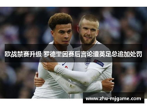 欧战禁赛升级 罗德里因赛后言论遭英足总追加处罚 欧战禁赛升级 罗德里因赛后言论遭英足总追加处罚